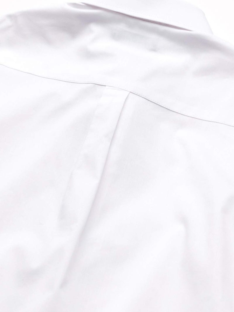 Izod Boys' Big Long Sleeve Dress Shirt with Tie, White, 18 - Image 2